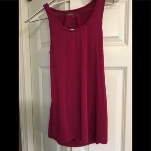 Beyond yoga magenta striped top
